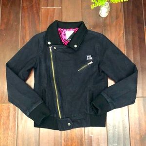 Volcome Junior Girls Black Sweet Ride Biker Jacket